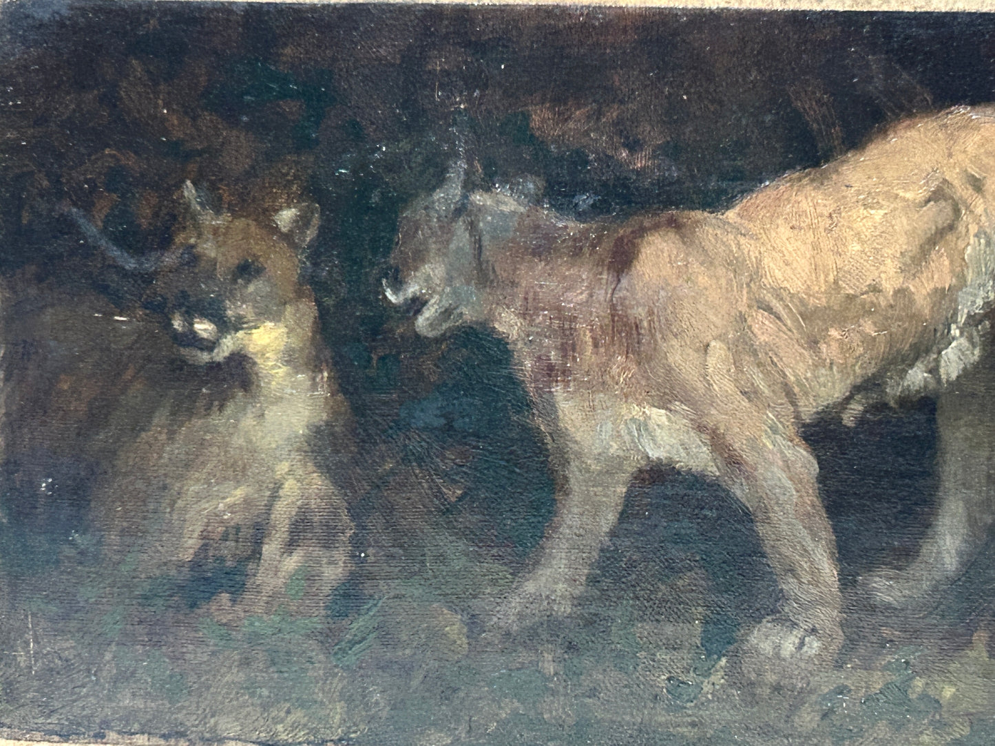 CHARLES T. WEBBER, CINCINNATI & KENTUCKY ARTIST PAINTING