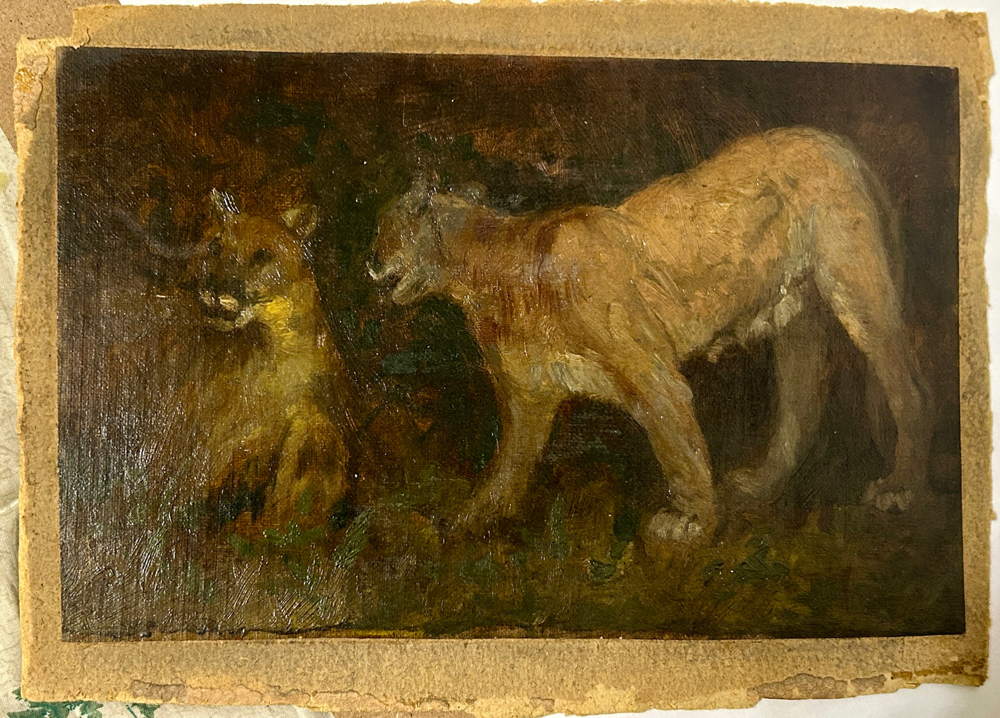 CHARLES T. WEBBER, CINCINNATI & KENTUCKY ARTIST PAINTING