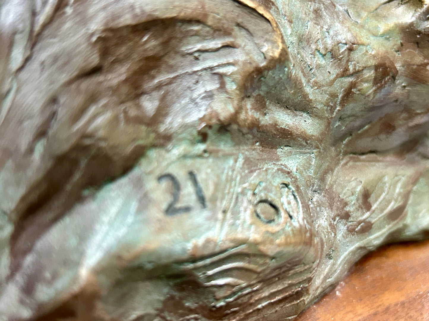 MARIANNE CAROSELLI BRONZE SCULPTURE OF HORSES RUNNING