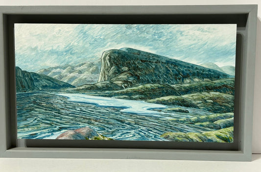 ALASKA SCENE PAINTING BY ROBERT WILLIAM HEAD