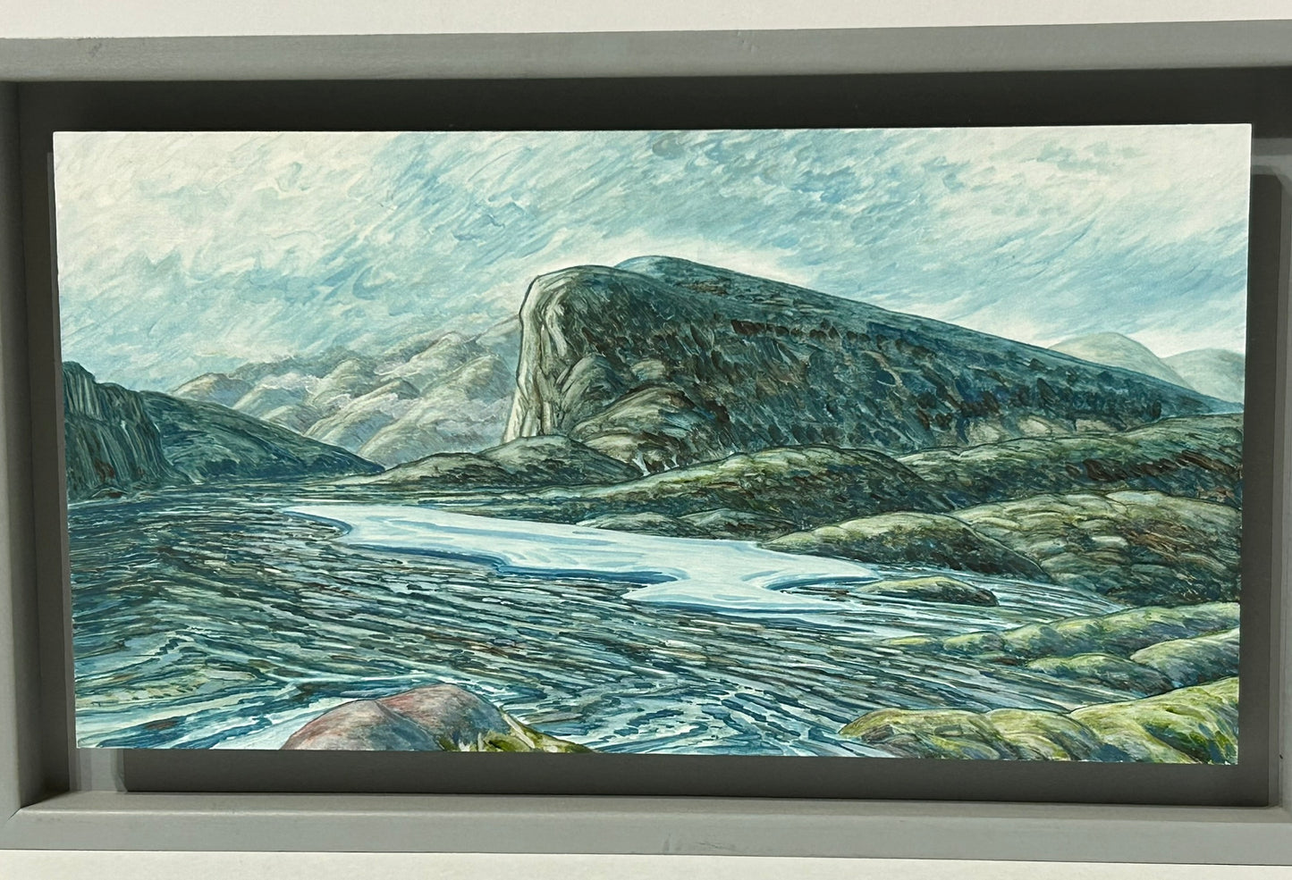 ALASKA SCENE PAINTING BY ROBERT WILLIAM HEAD