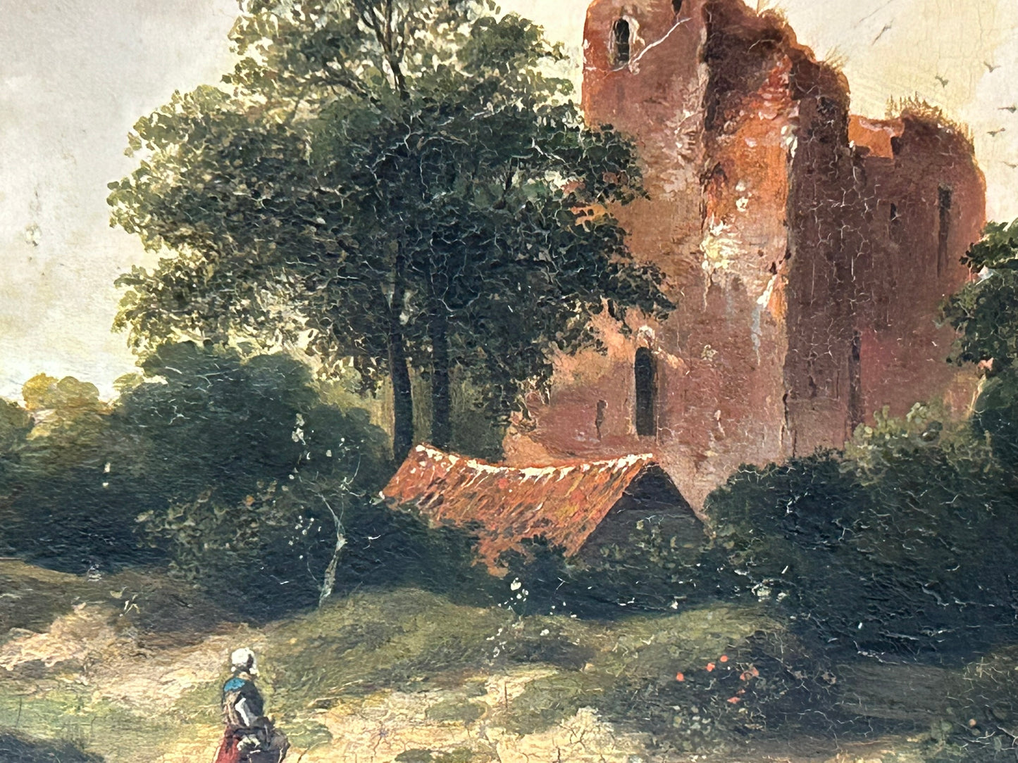 ANDREAS SCHELFHOUT 1787-1870 NETHERLANDS ARTIST LANDSCAPE PAINTING FOR SALE