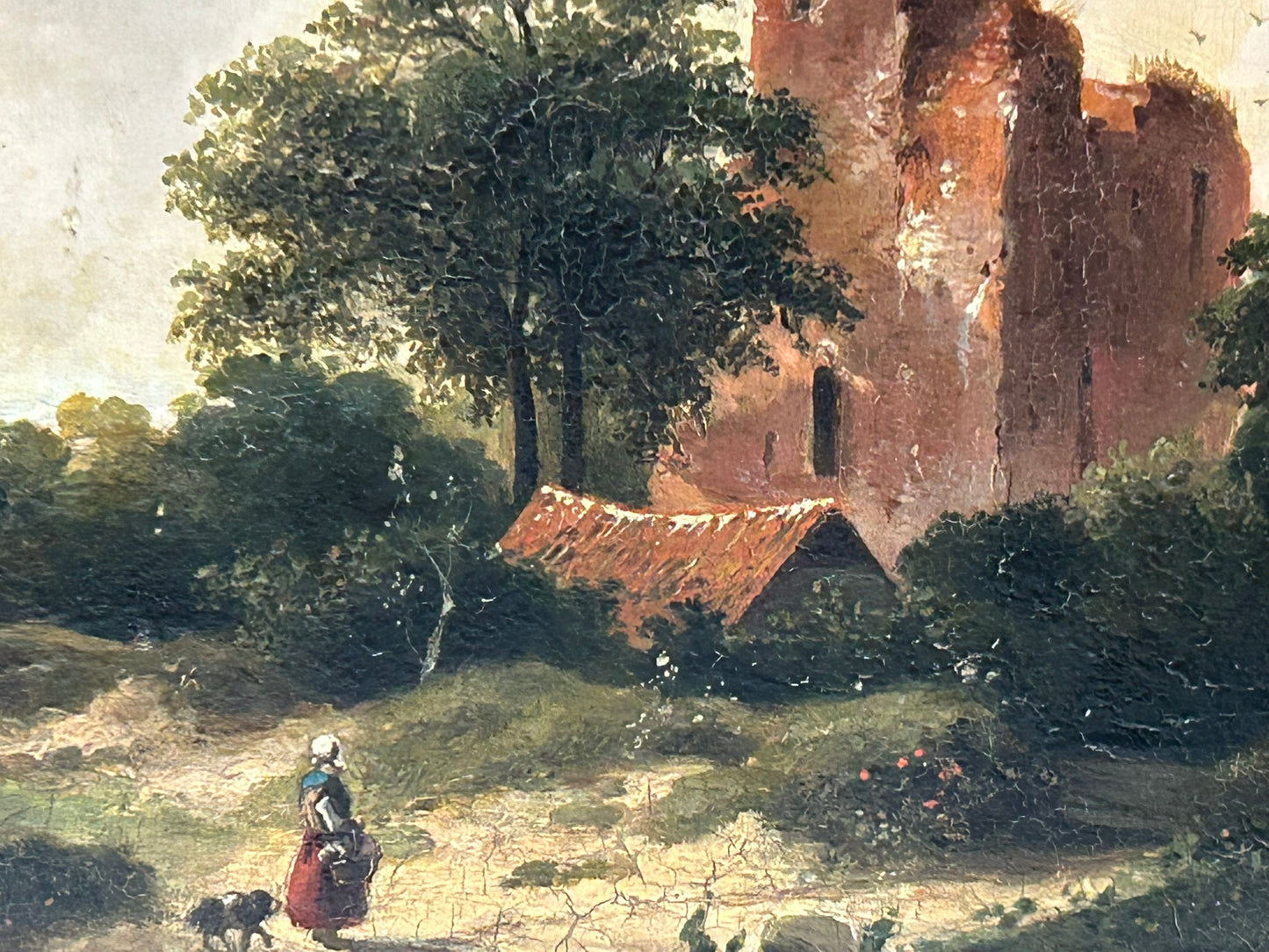 ANDREAS SCHELFHOUT 1787-1870 NETHERLANDS ARTIST LANDSCAPE PAINTING FOR SALE