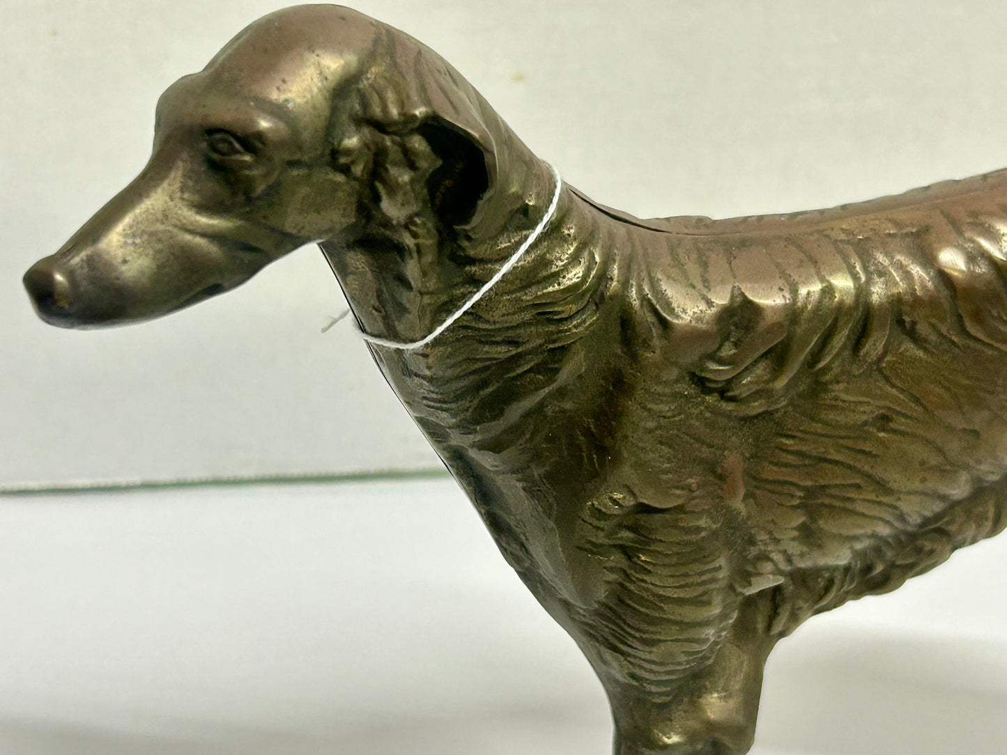 CAST IRON DOORSTOP OF RUSSIAN WOLFHOUND