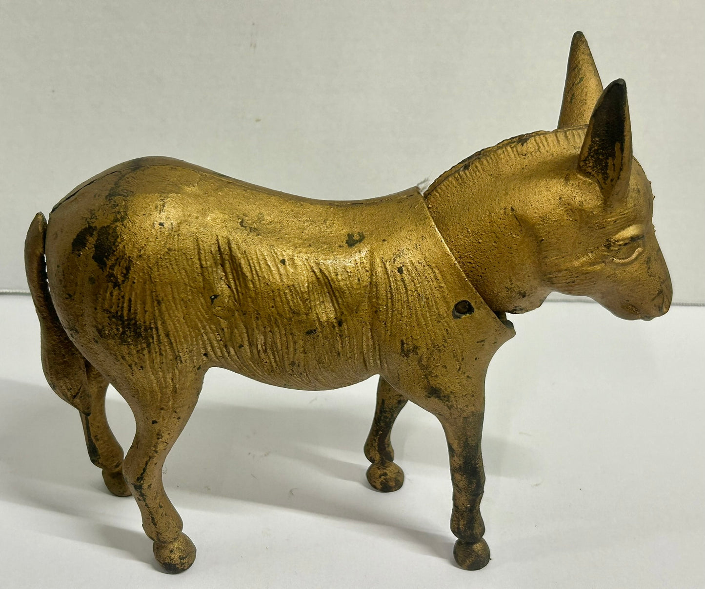 CAST IRON ANTIQUE NODDING DONKEY DOORSTOP