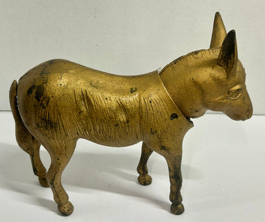 CAST IRON ANTIQUE NODDING DONKEY DOORSTOP