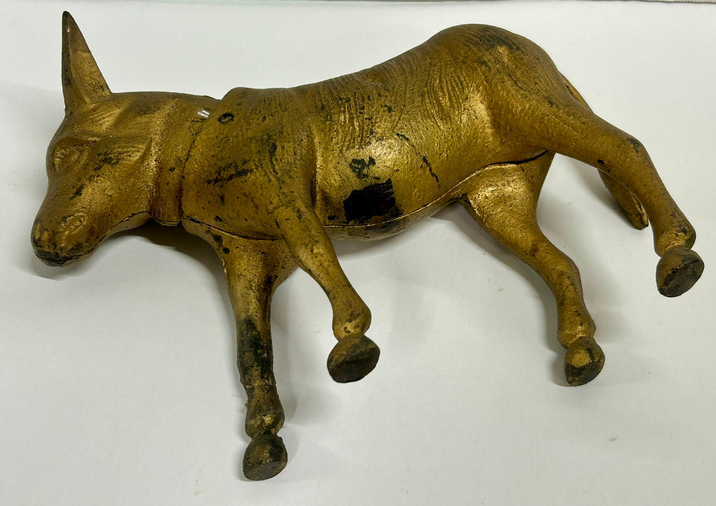 CAST IRON ANTIQUE NODDING DONKEY DOORSTOP