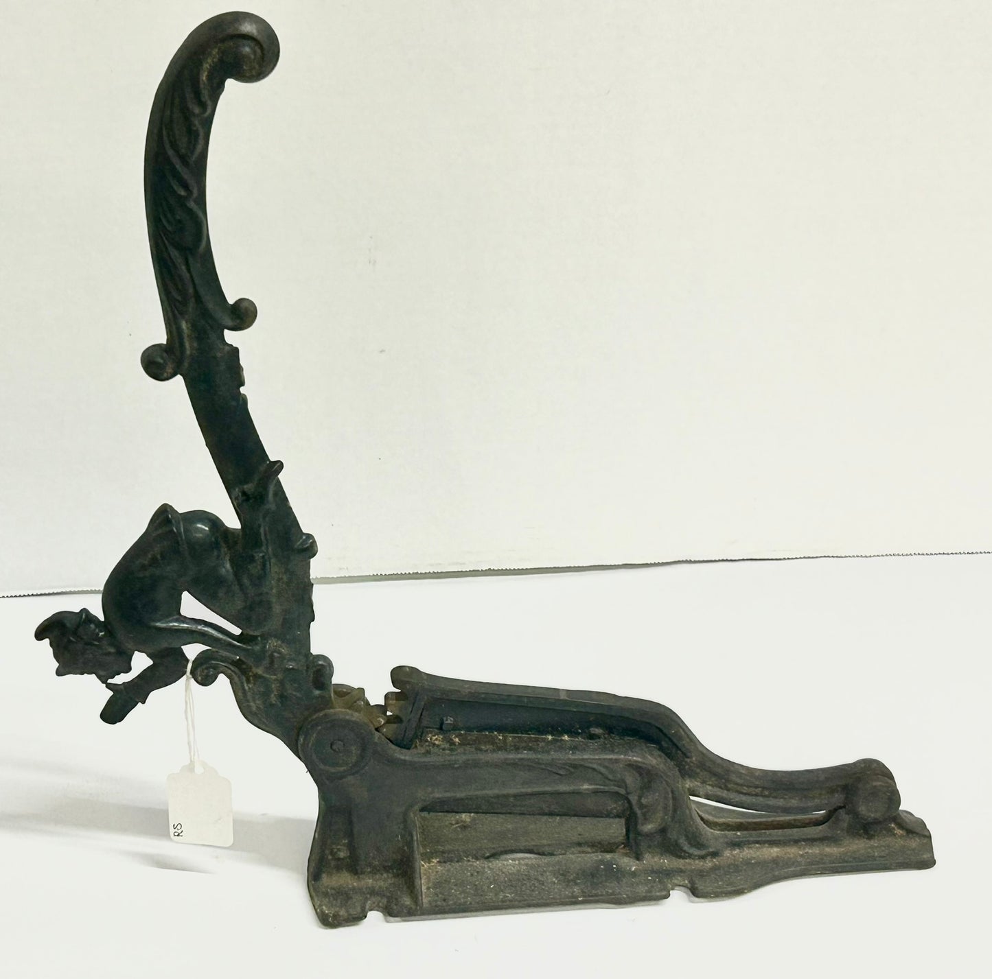 IMP CAST IRON ANTIQUE TOBACCO CUTTER