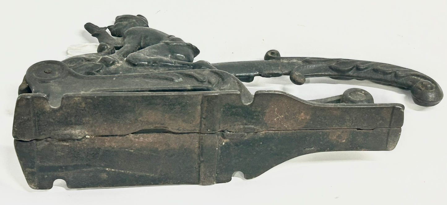 IMP CAST IRON ANTIQUE TOBACCO CUTTER