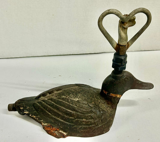 CAST IRON ANTIQUE DUCK LAWN SPRINKLER