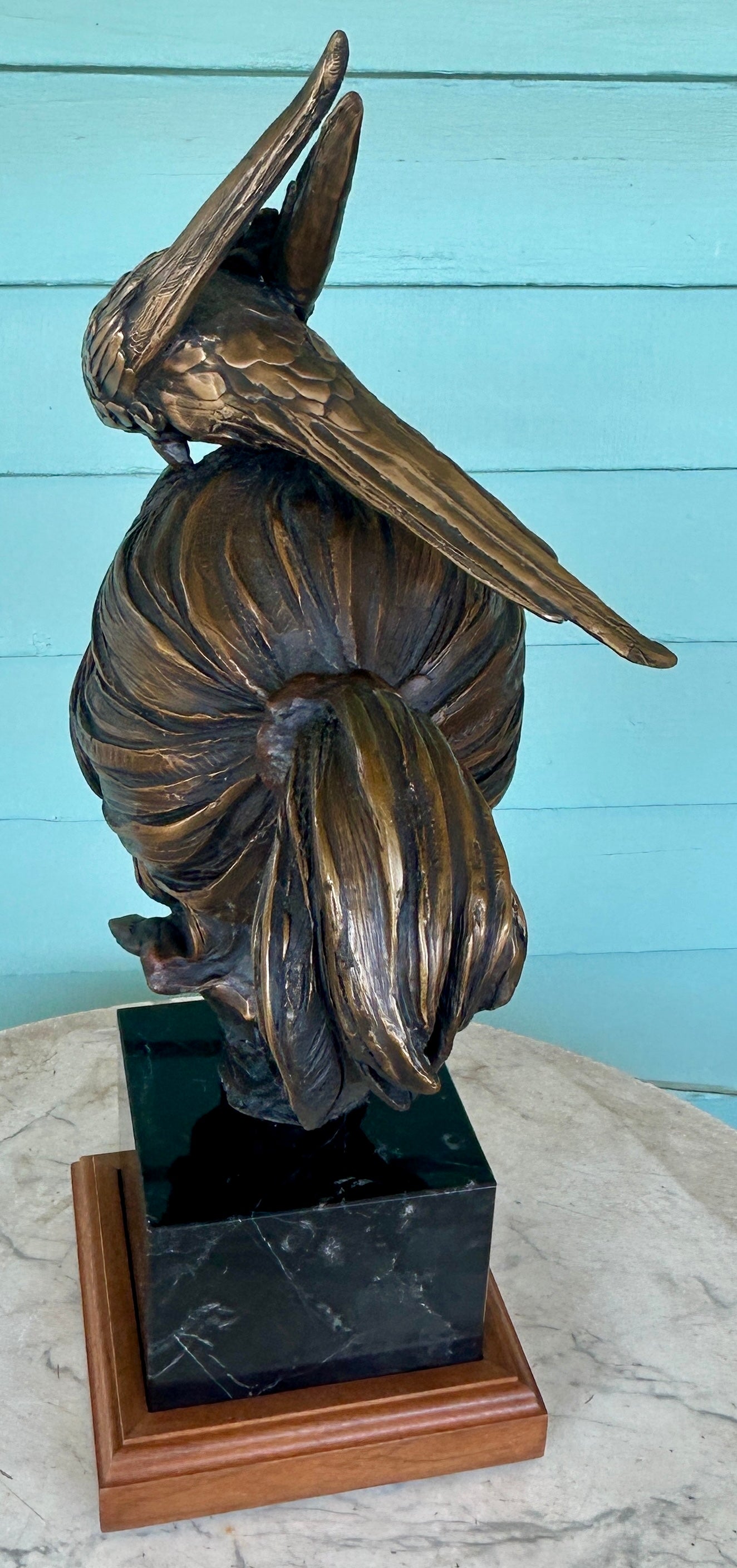 GEORGE LUNDEEN COLORADO BRONZE STUDY "NEW FRIENDS"