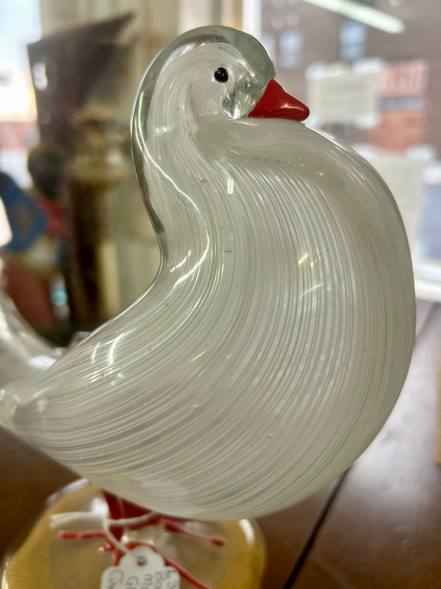 ALFREDO BARBINI MURANO GLASS BIRD CIRCA 1950