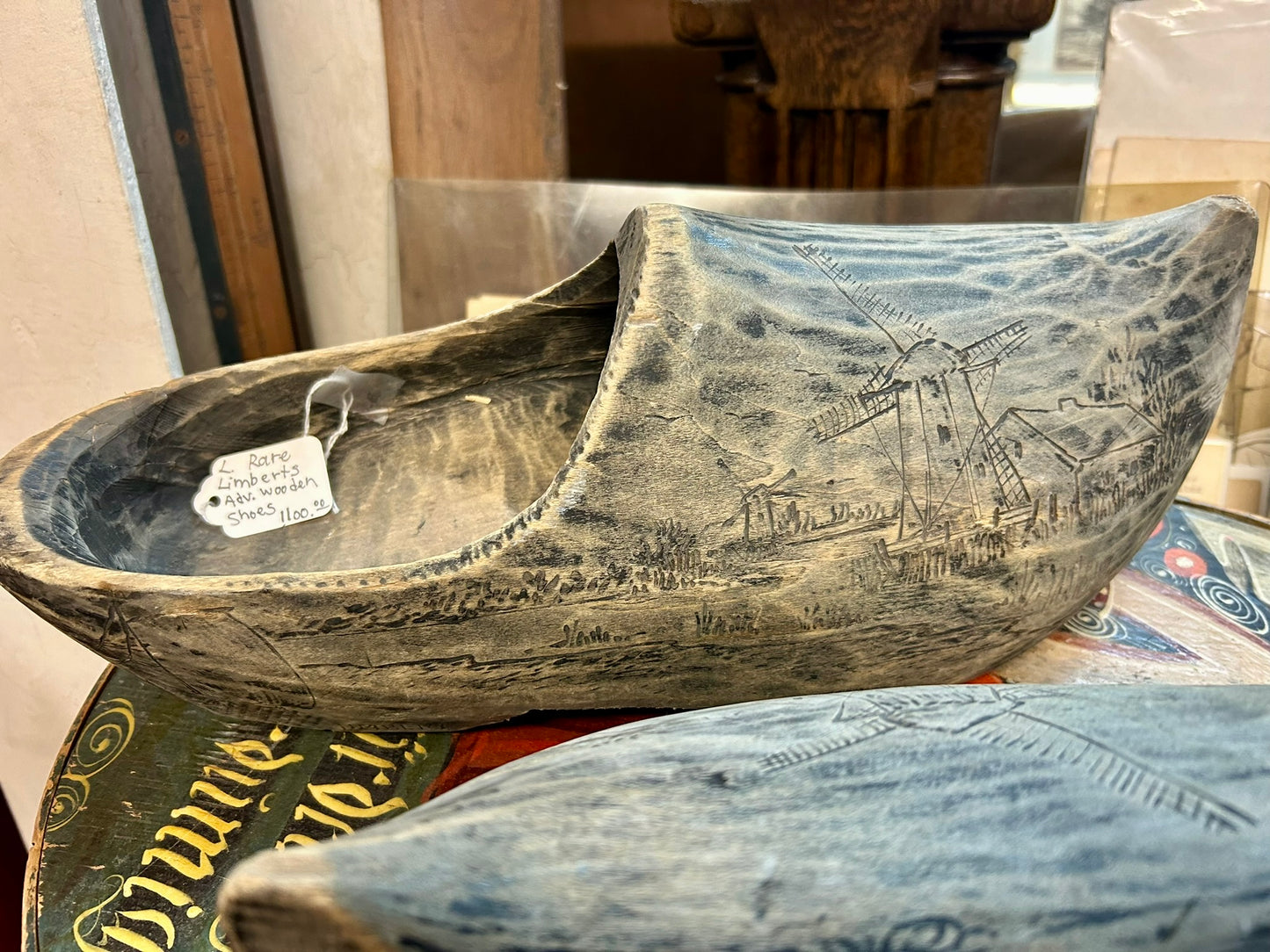 LIMBERT ARTS AND CRAFTS FURNITURE ADVERTISING WOODEN SHOES