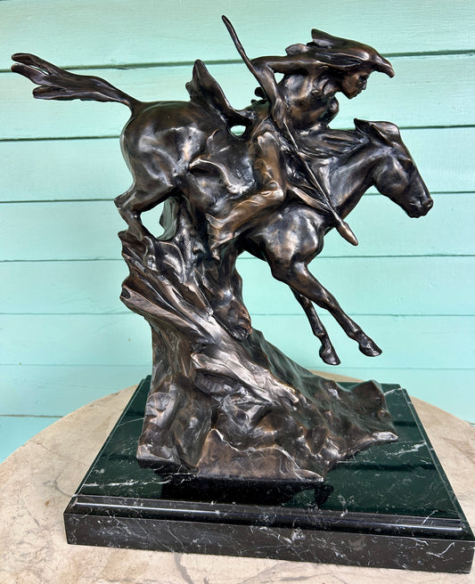 KEN PAYNE OF ARIZONA BRONZE SCULPTURE
