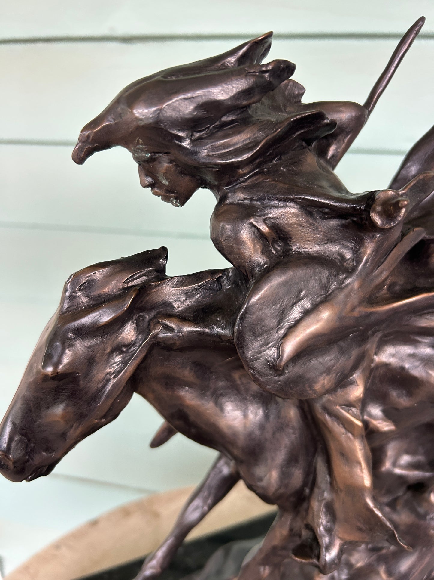 KEN PAYNE OF ARIZONA BRONZE SCULPTURE
