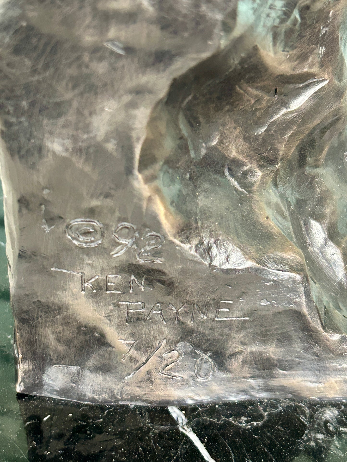 KEN PAYNE OF ARIZONA BRONZE SCULPTURE