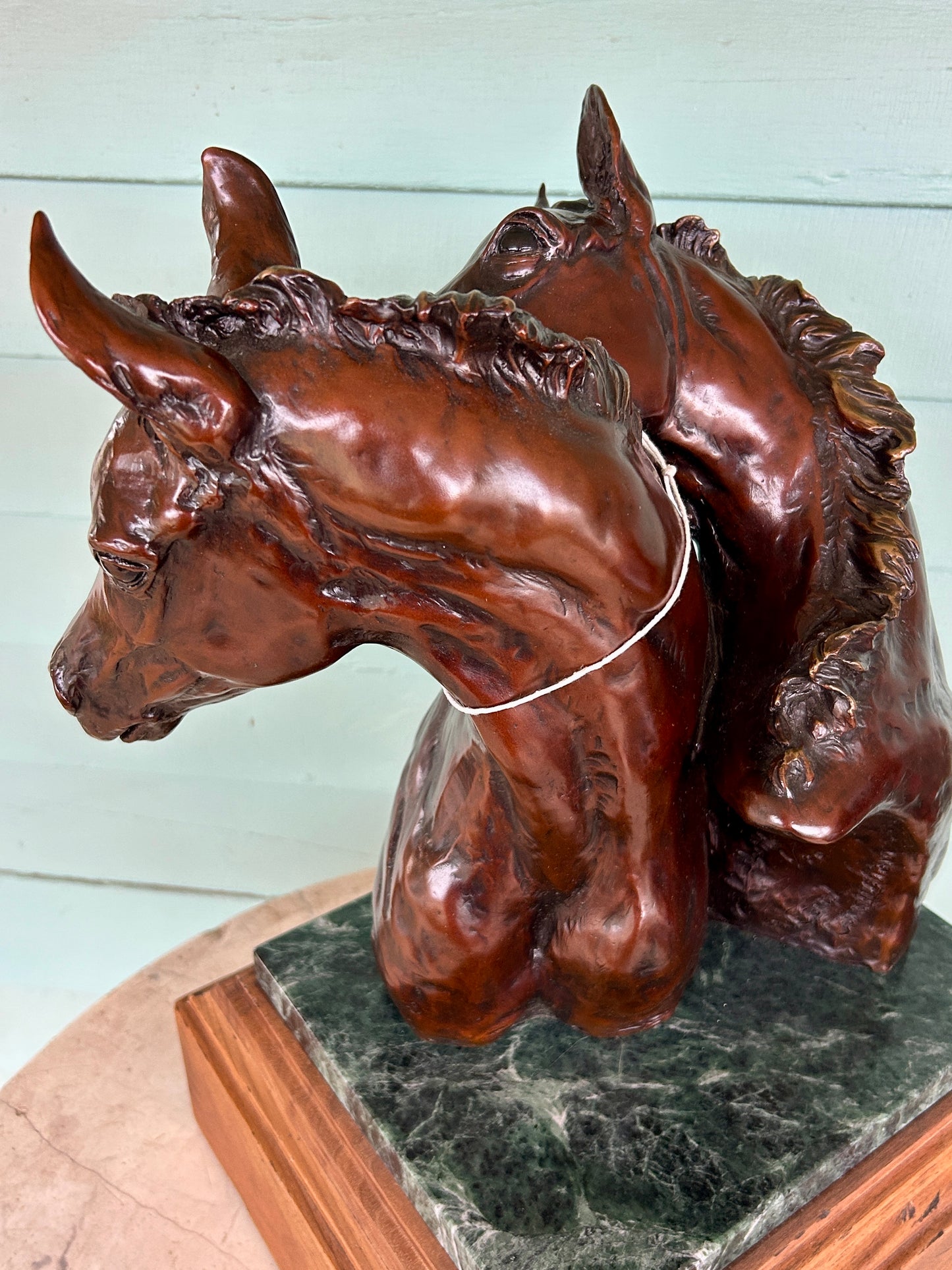 CAROL CUNNINGHAM BRONZE SCULPTOR FROM COLORADO AND IOWA BRONZE OF HORSES