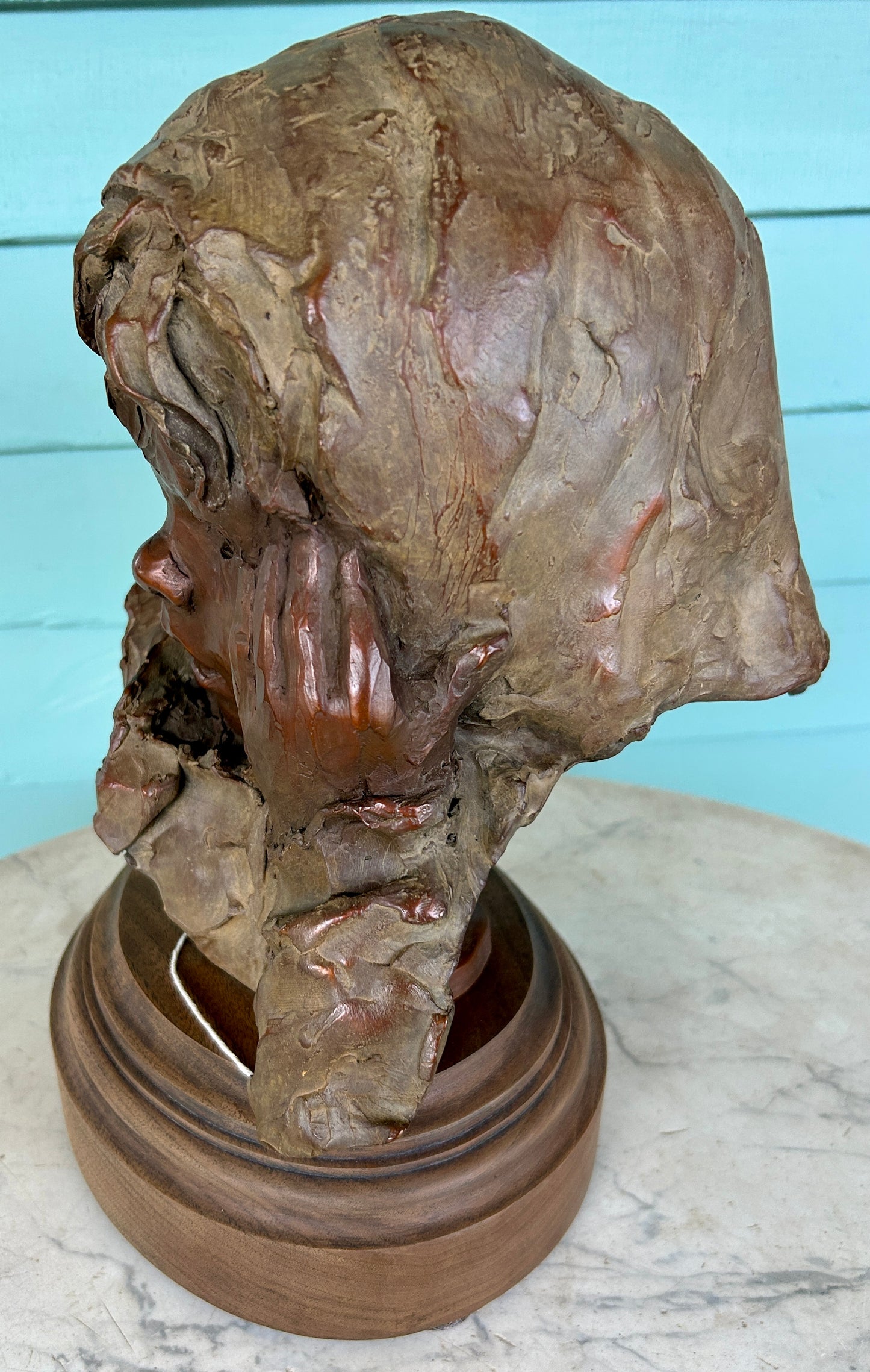 GLENNA GOODACRE OF NEW MEXICO & TEXAS BRONZE SCULPTURE OF GIRL