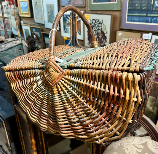 RARE KANKAKEE STATE HOSPITAL IN ILLINOIS BASKET MADE BY STEVE KORDYL