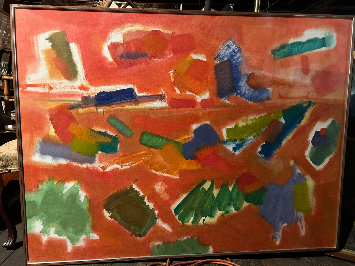 GAIL H. BUTT NEBRASKA ARTIST ABSTRACT PAINTING FOR SALE