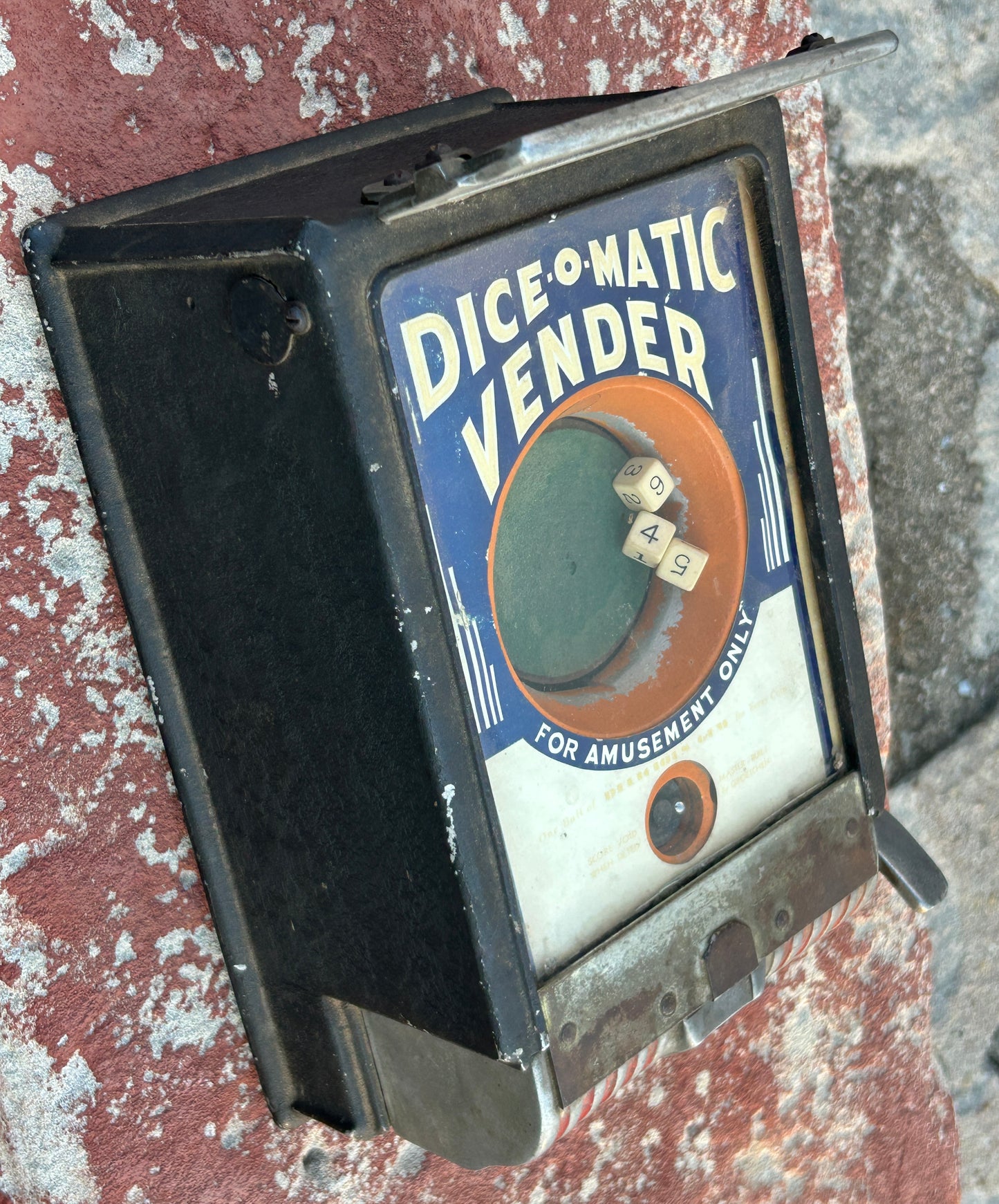 DICE-O-MATIC  TRADE SIMULATOR GAMING MACHINE 1934