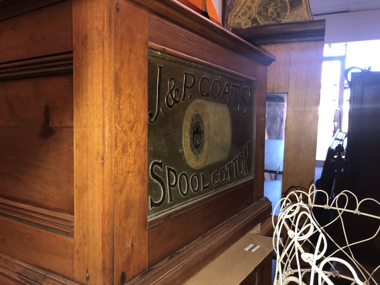 J P COATS BEST 4 DRAWER SPOOL CABINET