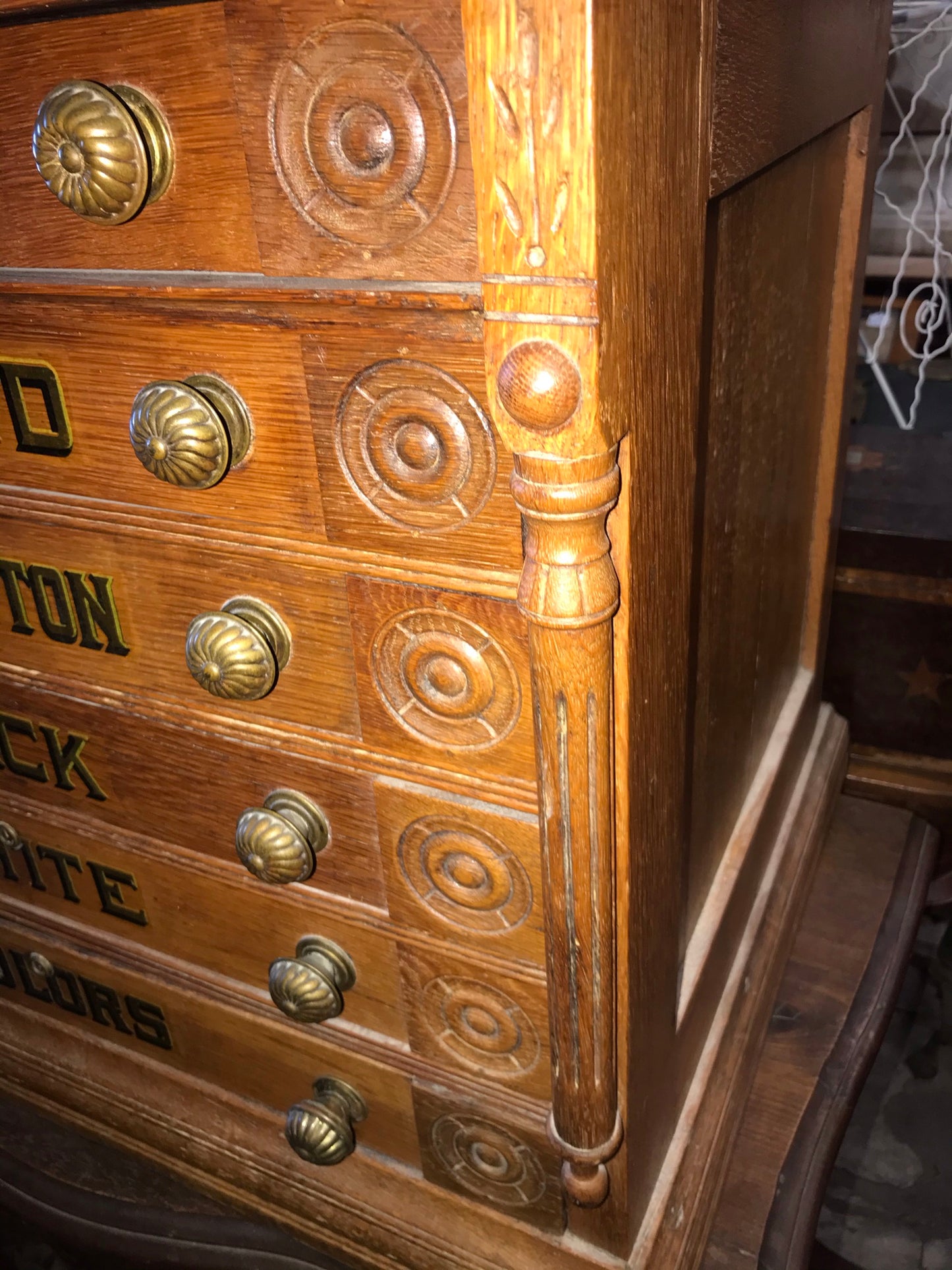 CLARKS MILE END 6 DRAWER SPOOL CABINET
