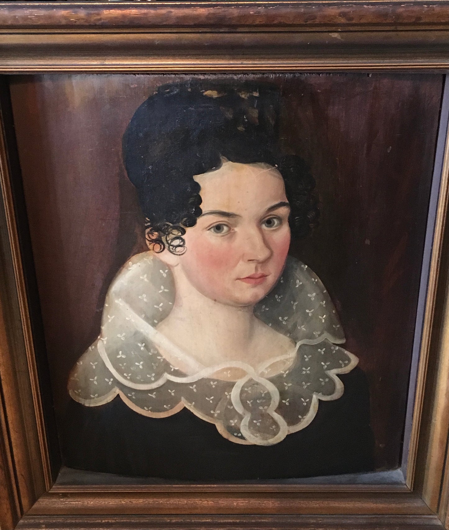 THOMAS WARE FAMOUS FOLK ART PORTRAIT ARTIST 1803-1836 VERMONT PORTRAIT