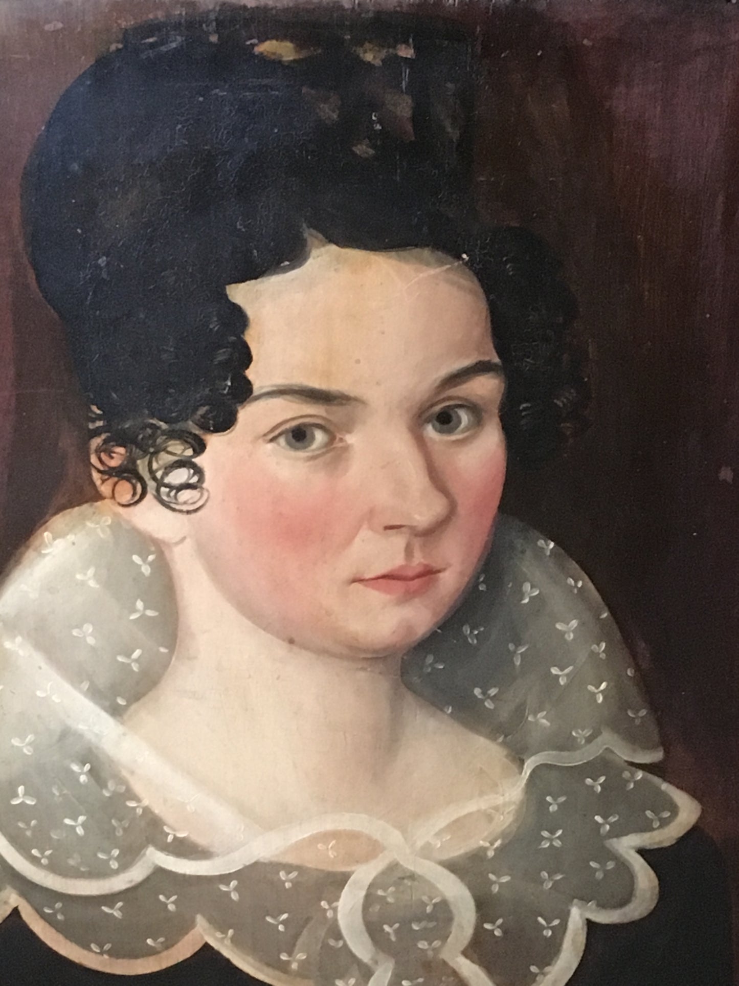 THOMAS WARE FAMOUS FOLK ART PORTRAIT ARTIST 1803-1836 VERMONT PORTRAIT