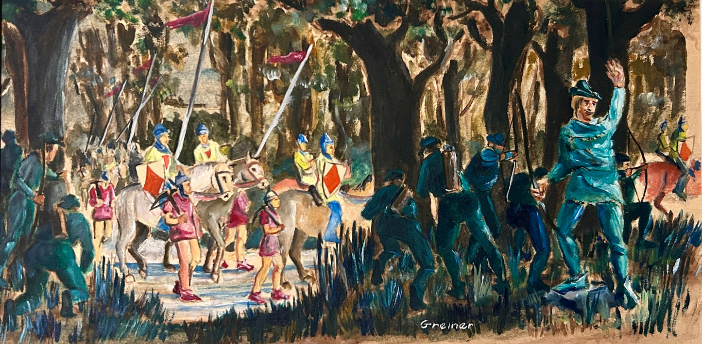 WATERCOLOR ILLUSTRATION BY GREINER