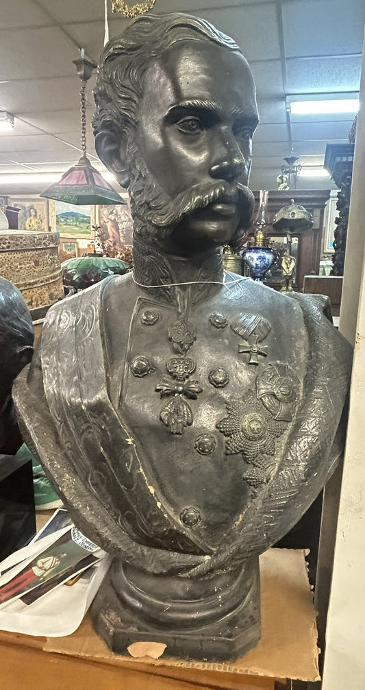 BUST OF YOUNG EMPEROR FRANZ JOSEPH