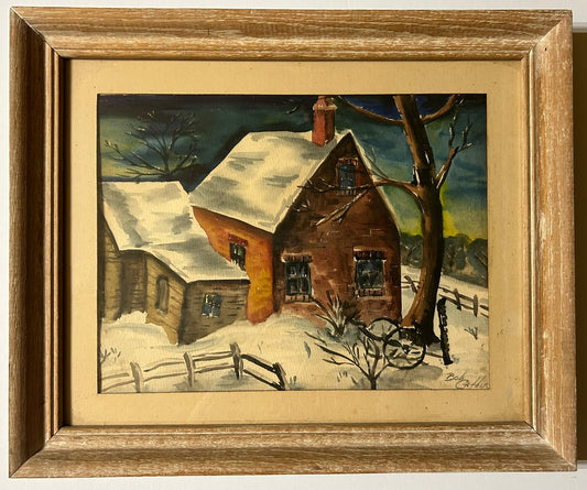 LINCOLN NEBRASKA ARTIST BOB CATHER WATERCOLOR