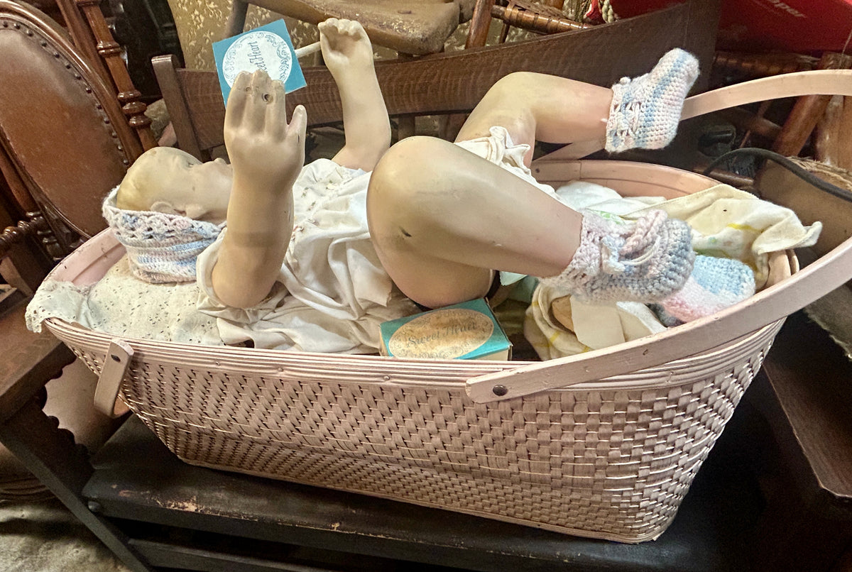 ANTIQUE ADVERTISING MECHANICAL AUTOMATION FOR SWEET HEART SOAP