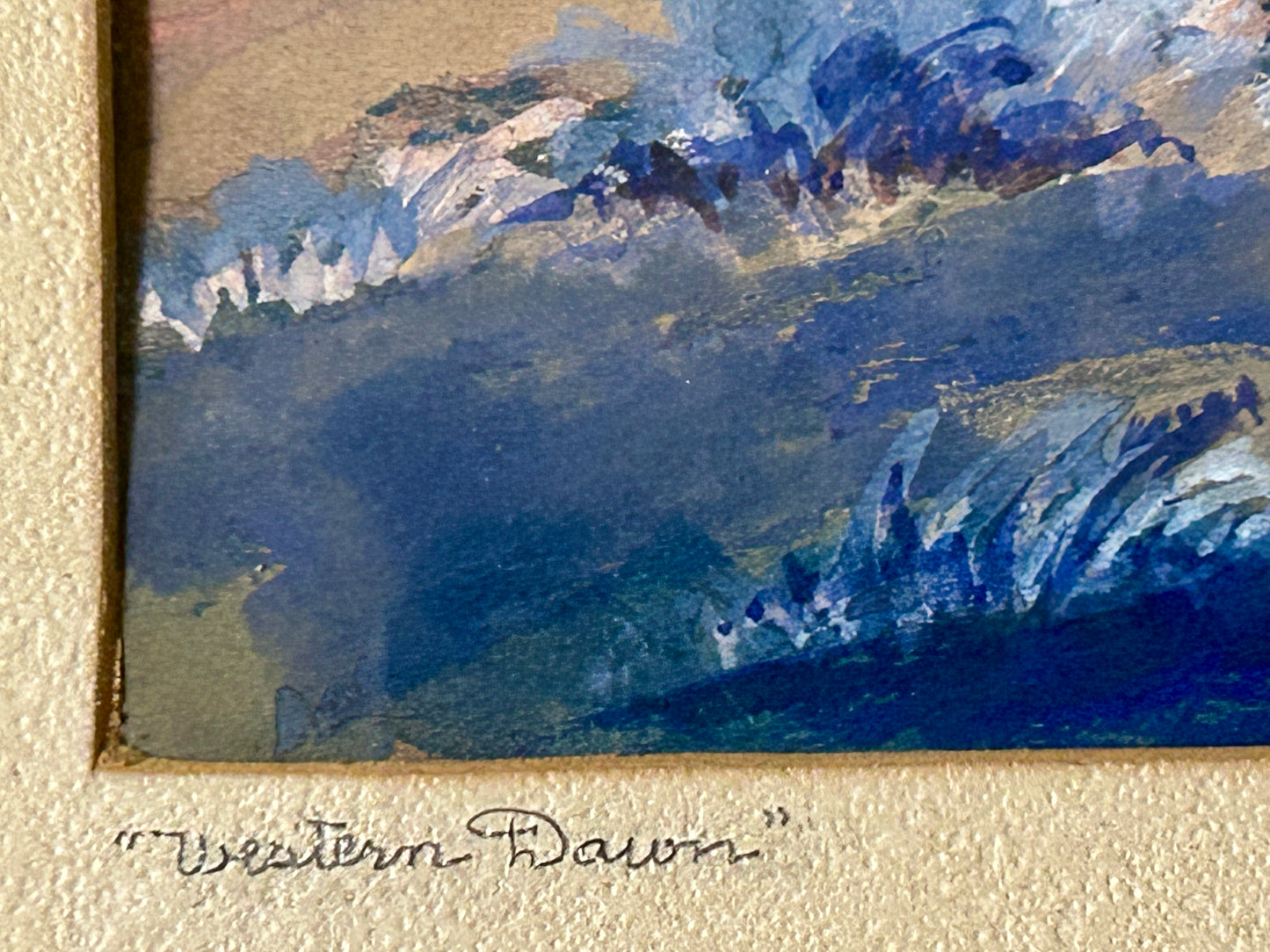 KANSAS CITY ARTIST ZENITH FRIEL WATERCOLOR