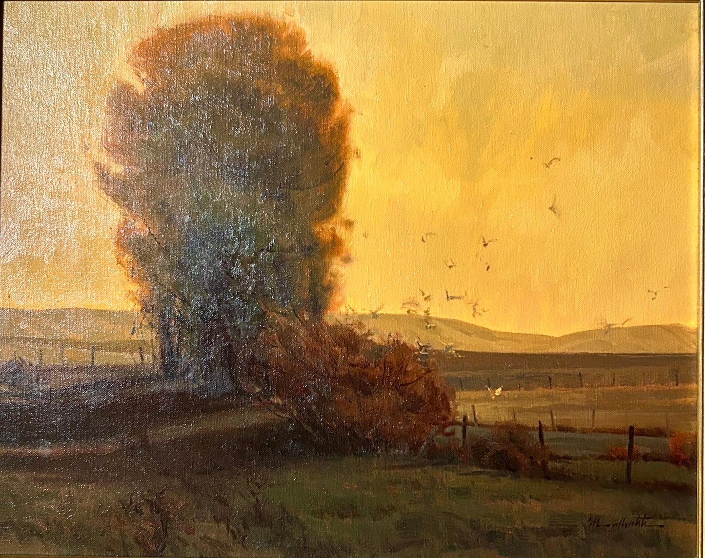 MICHAEL ALBRECHTSEN KANSAS AND UTAH ARTIST PAINTING