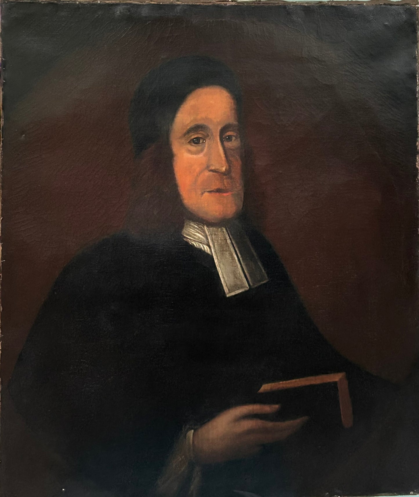 OLD SOUTH CHURCH BOSTON EARLY PORTRAIT OF FIRST PASTOR THOMAS THATCHER. CALL OR TEXT FOR MORE INFORMATION