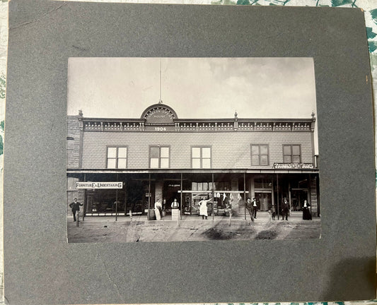 ARKANSAS CITY, KANSAS EARLY TOWN PHOTOGRAPH