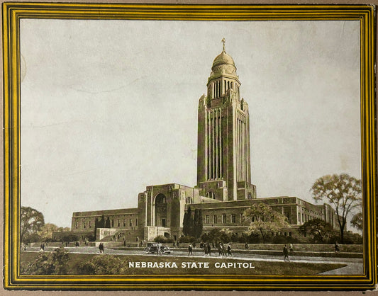 NEBRASKA STATE CAPITOL EARLY PRINT