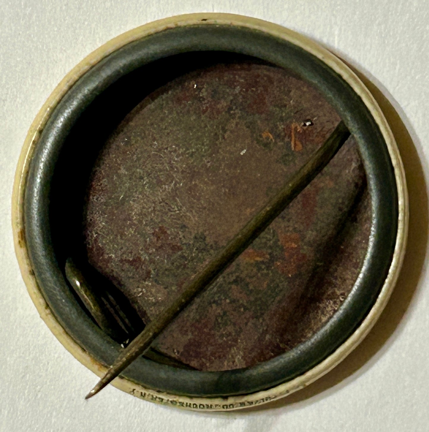 SAMPSON WIND MILLS ADVERTISING ANTIQUE PINBACK BUTTON