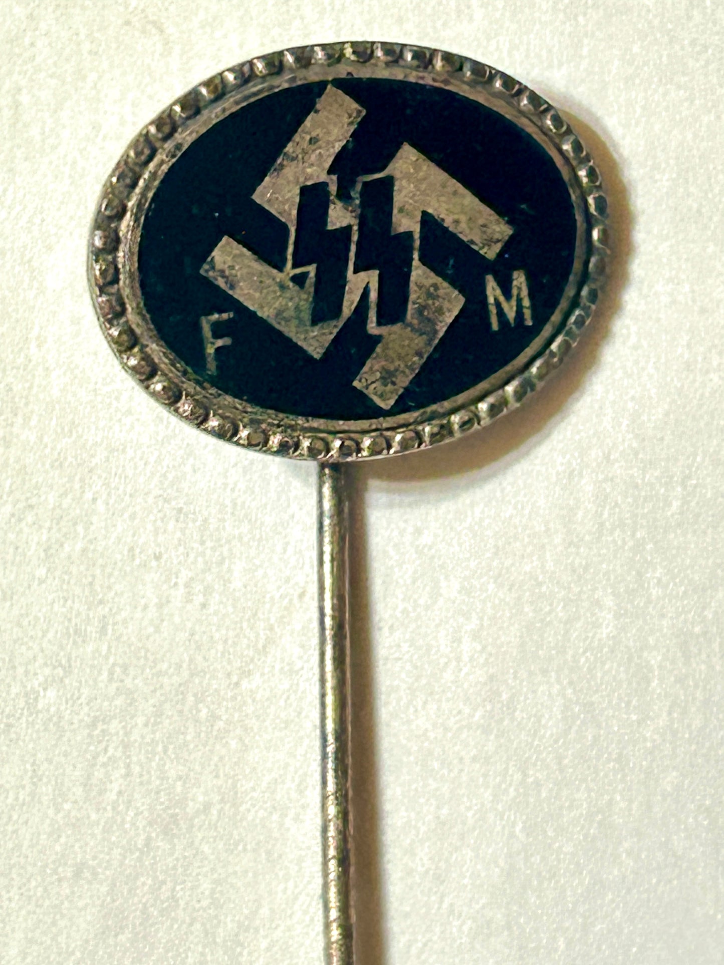 GERMAN WWII SS-FM STICK PIN RARE
