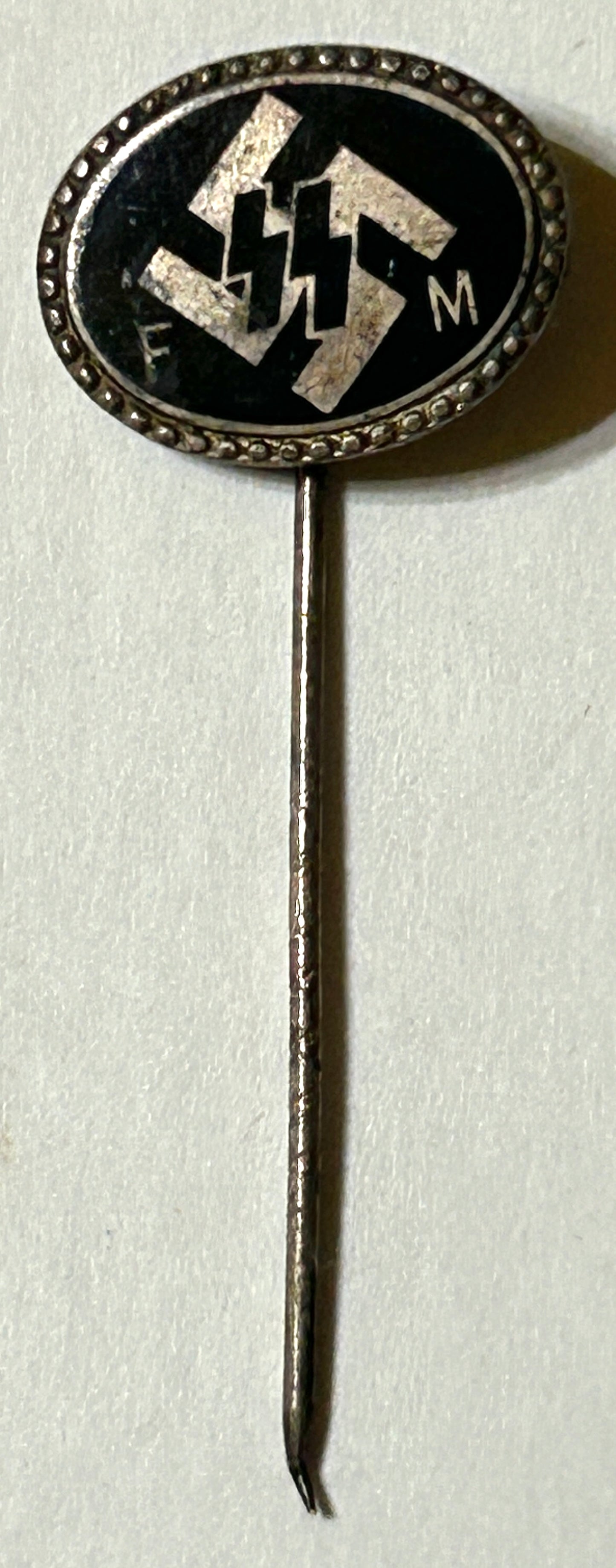 GERMAN WWII SS-FM STICK PIN RARE