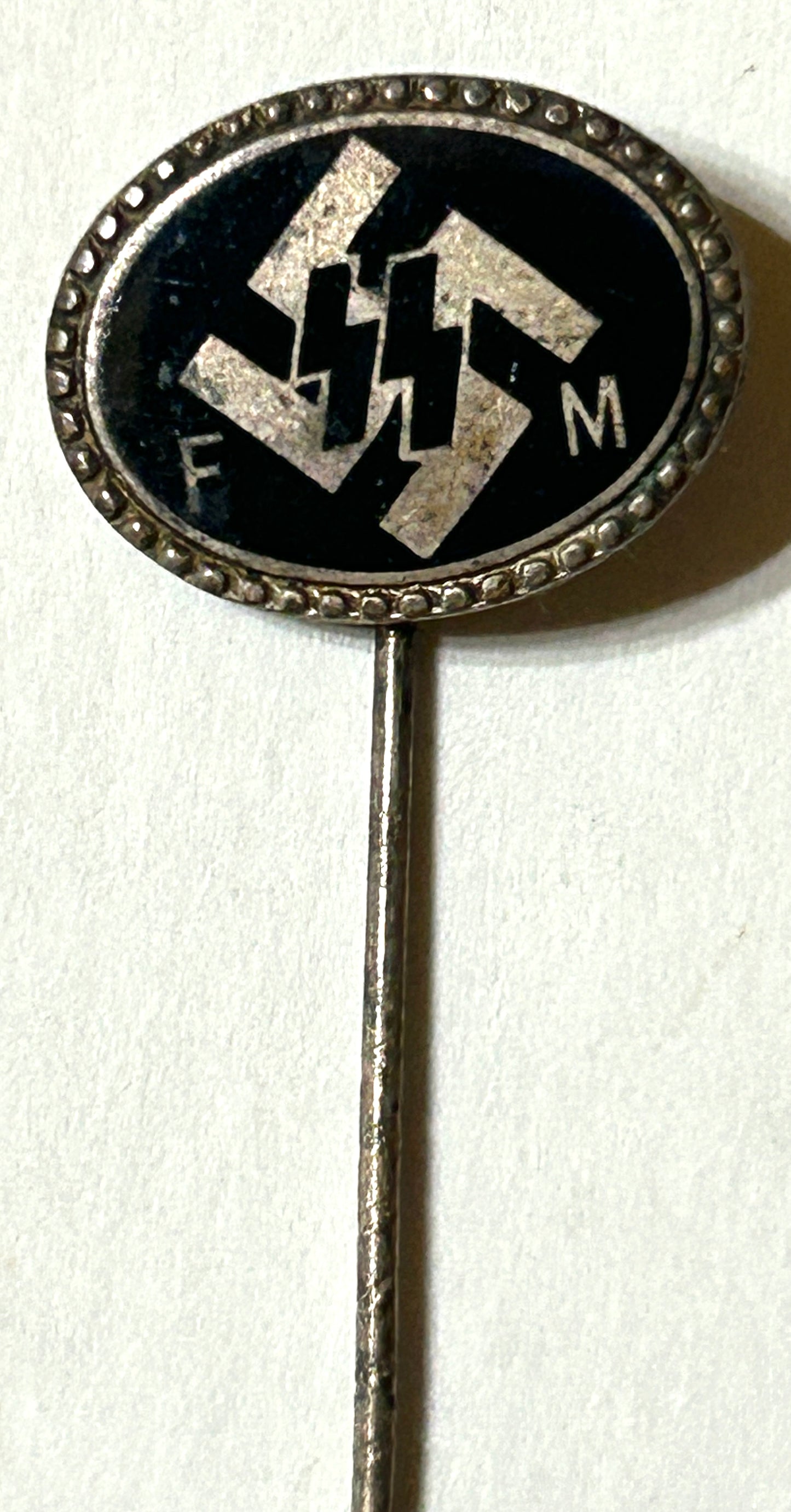 GERMAN WWII SS-FM STICK PIN RARE