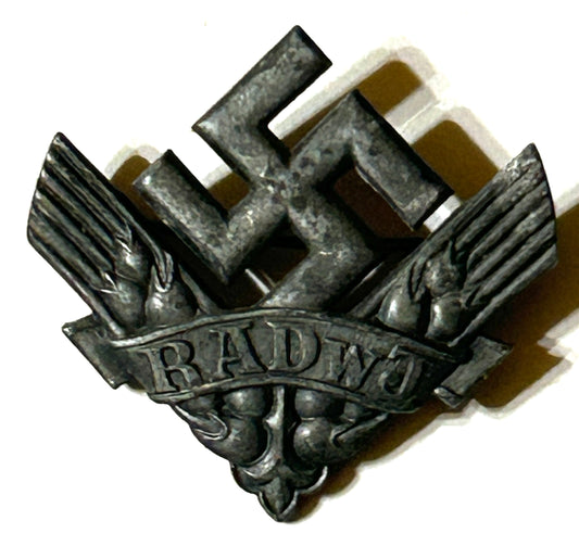 GERMAN WWII RAD WJ SERVICE PIN