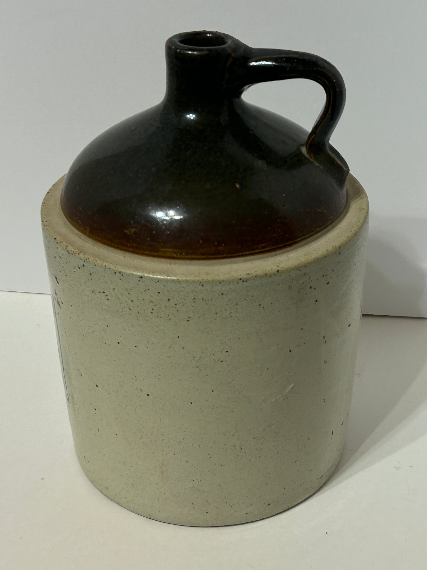 NEBRASKA STONEWARE ADVERTISING JUG FOR ENDICOTT NEBRASKA ADVERTISING FAIRCHILD BROTHERS PURE SORGHUM