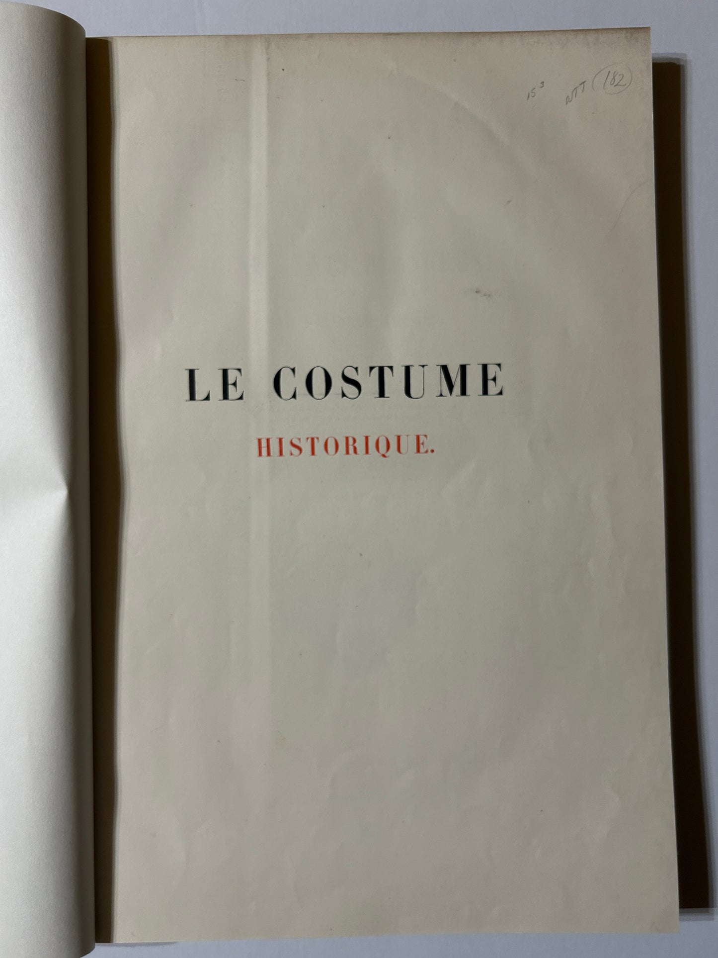 LE COSTUME HISTORIQUE RARE LARGE FOLIO SIX VOLUME 1888 SET OF CHROMOLITH0GRAPHS