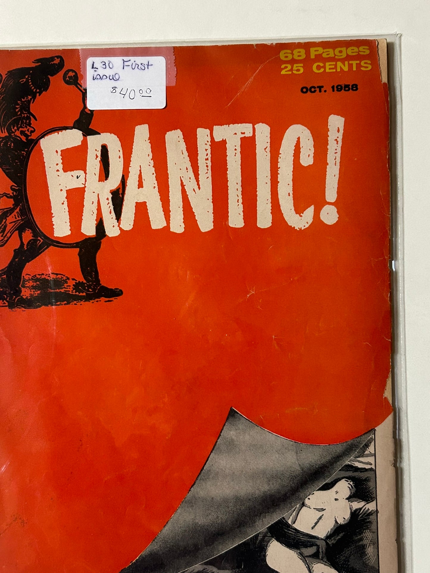 FRANTIC! MAGAZINE FIRST ISSUE OCT. 1958