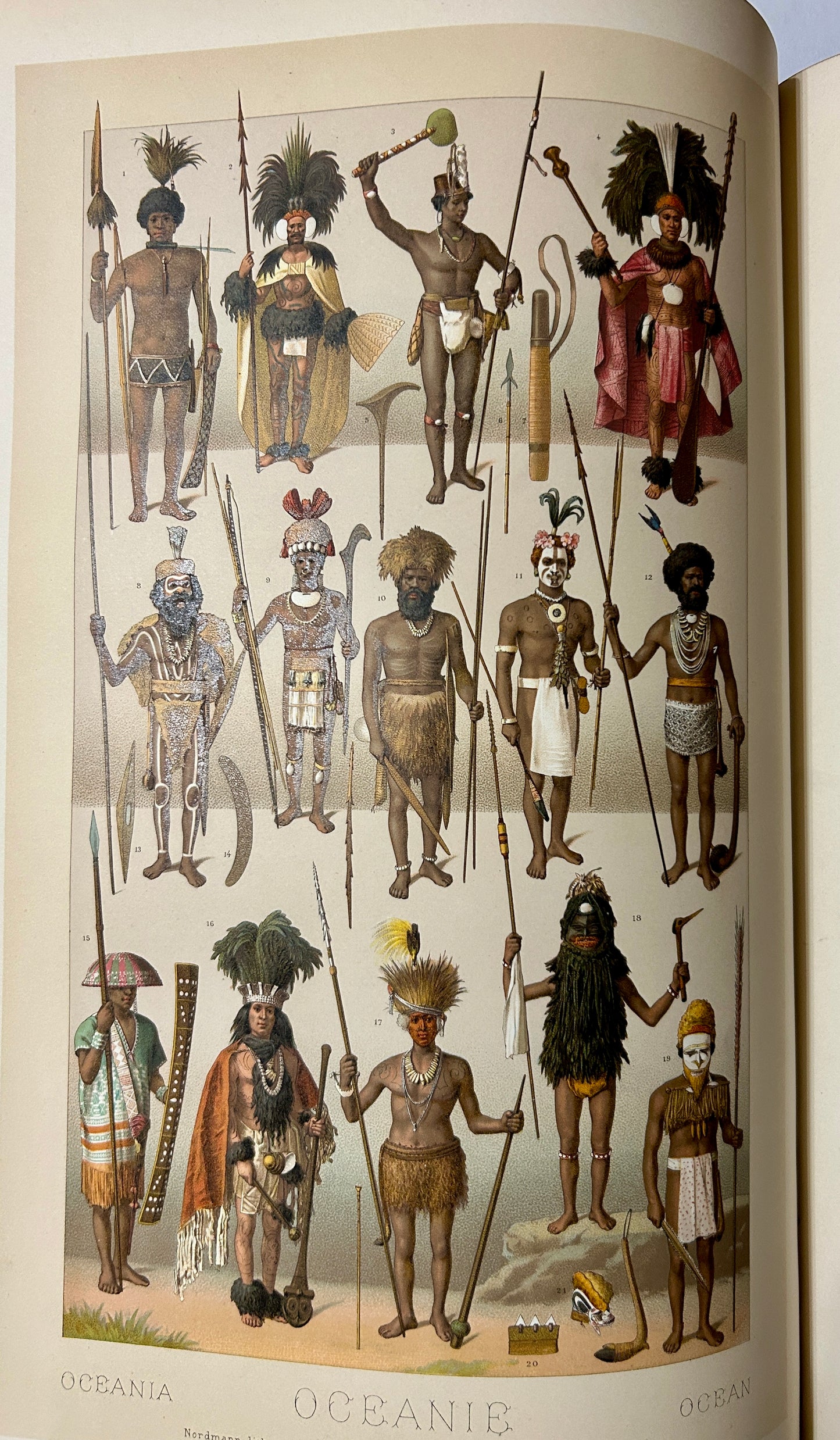LE COSTUME HISTORIQUE RARE LARGE FOLIO SIX VOLUME 1888 SET OF CHROMOLITH0GRAPHS