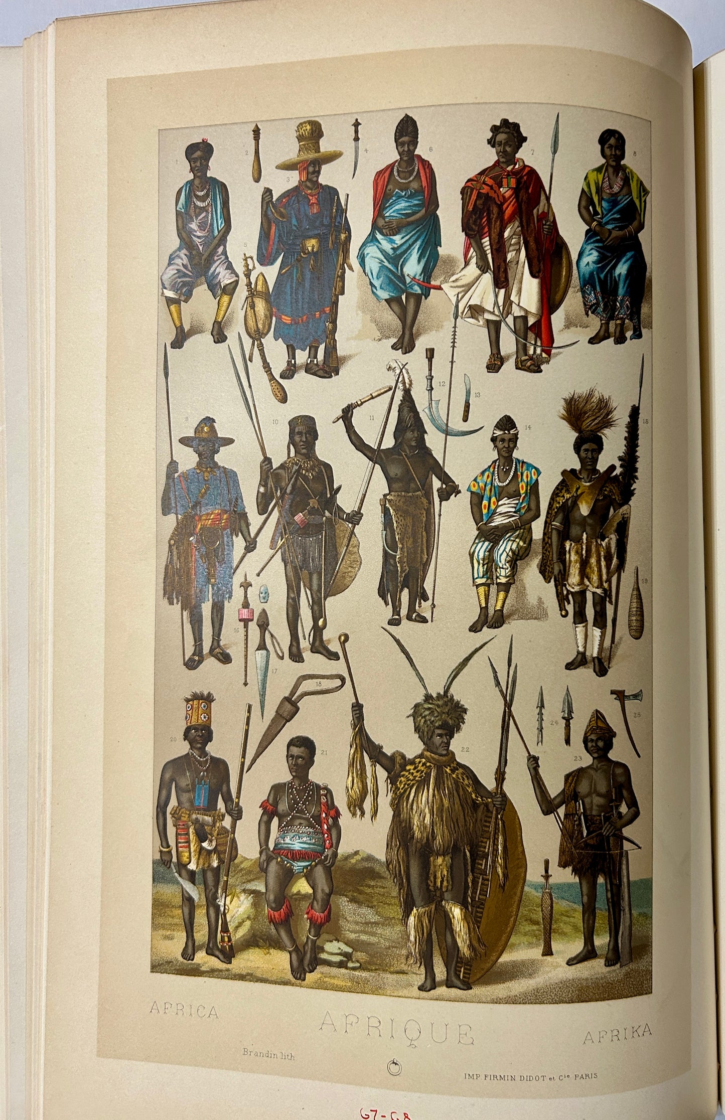 LE COSTUME HISTORIQUE RARE LARGE FOLIO SIX VOLUME 1888 SET OF CHROMOLITH0GRAPHS