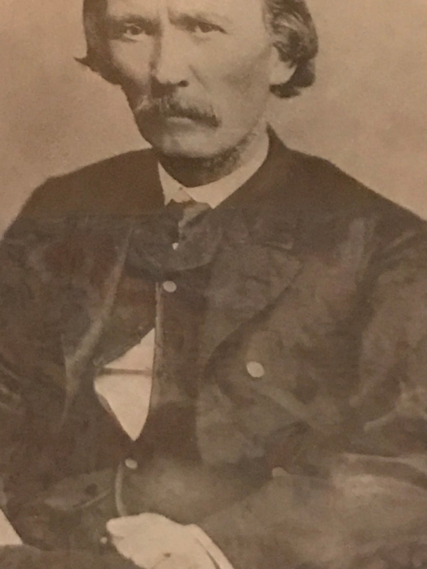 KIT CARSON LATE 1800's PHOTOGRAPH