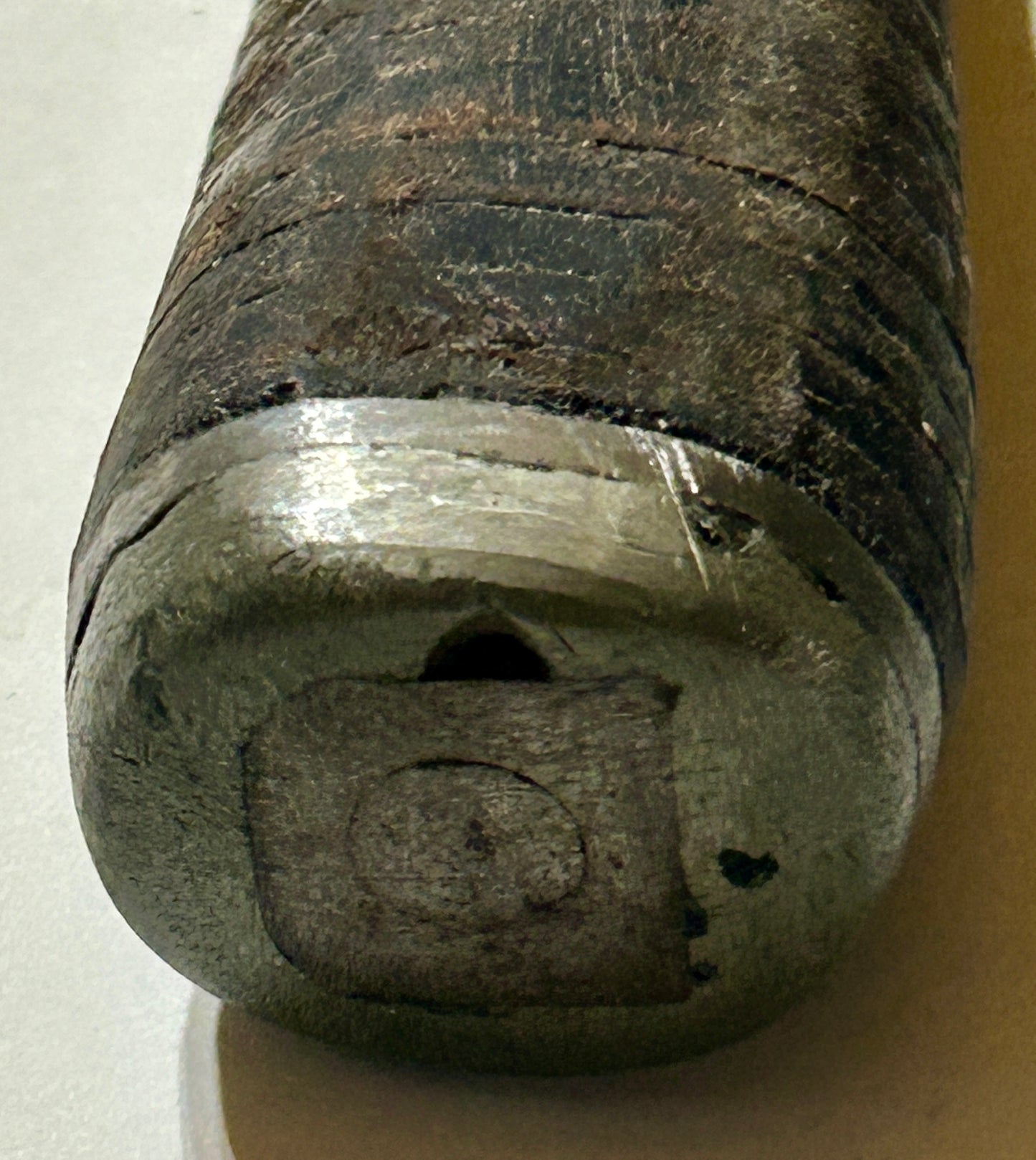 EARLY HANDMADE KNIFE AND SCABBARD